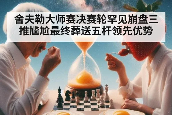 舍夫勒大师赛决赛轮罕见崩盘三推尴尬最终葬送五杆领先优势
